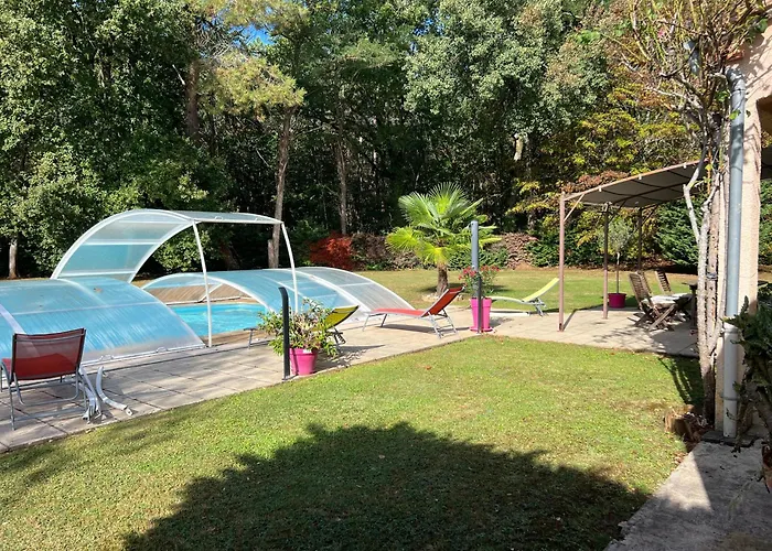Vila Maison De Caractere En Dordogne Piscine Couverte & Randonnees Aux Portes Du Perigord La Chapelle-Gonaguet